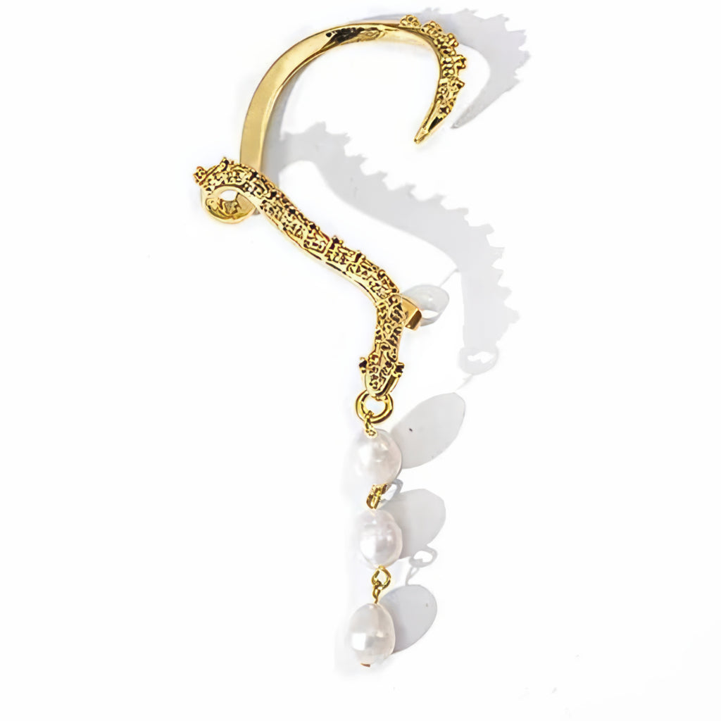 Goddess Snake Ear cuff